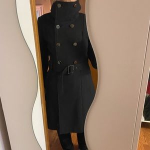 Guess Wool Coat - double breasted with belt
